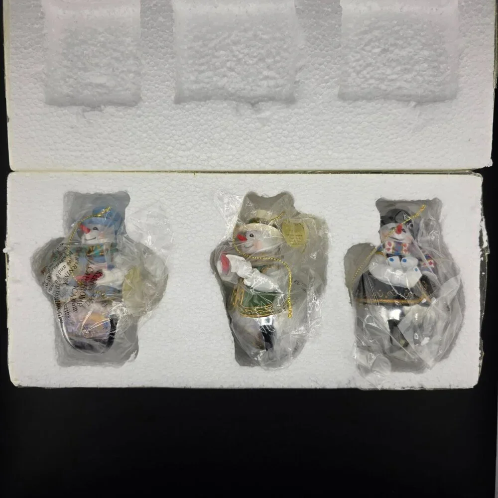 Bradford Exchange Ornaments Set‎ 3pc New